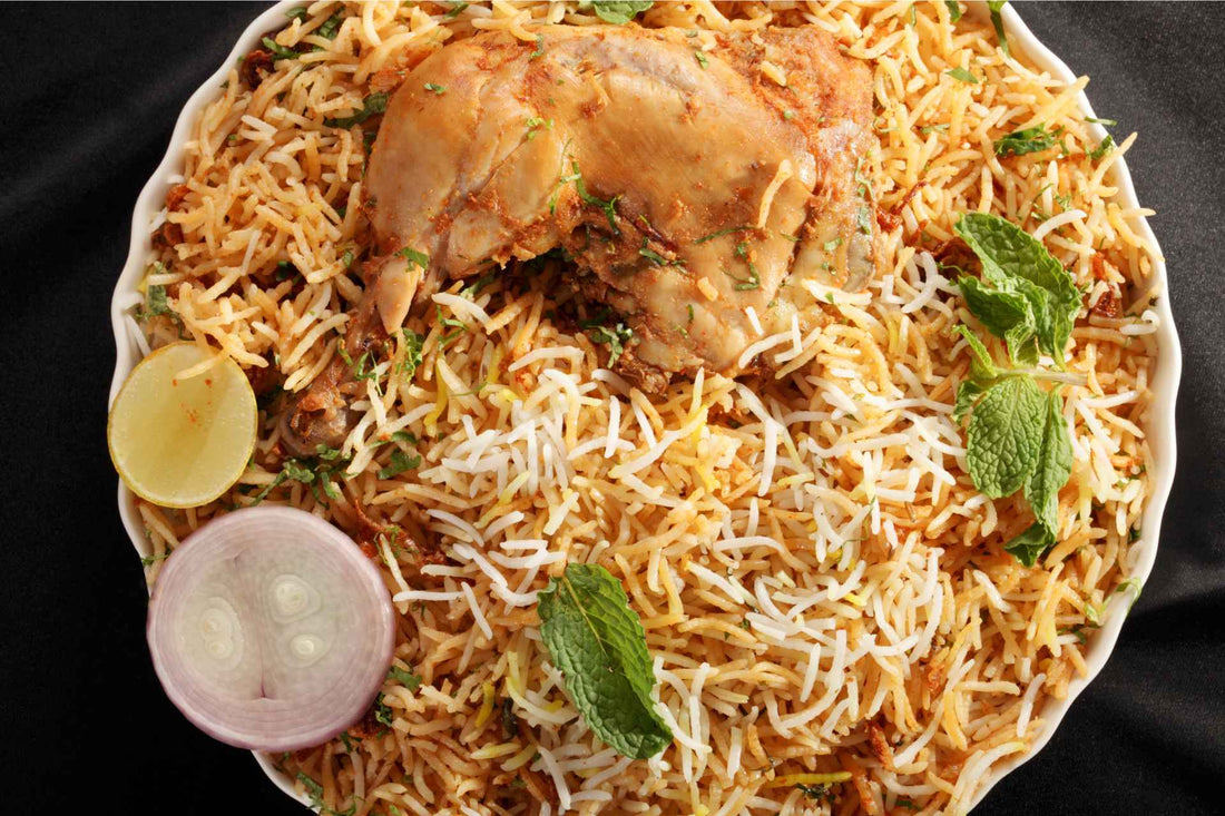Karachi-style Chicken Biryani