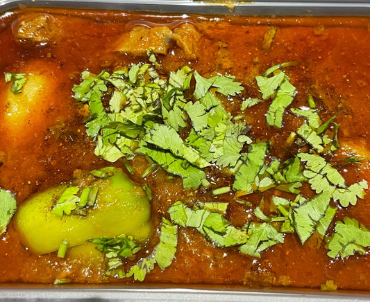 Alu Gosht (Meat & Potato Curry)