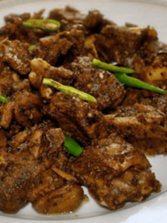 Bhuna Gosht (Spices Fried Meat)