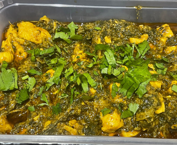 Palak Chicken (Chicken Spinach)