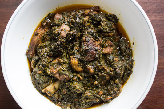 Palak Gosht (Spinach with Meat)